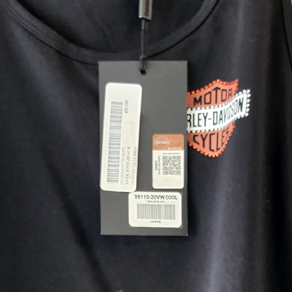 Harley-Davidson L knit sleeveless tank shirt - Picture 3 of 3